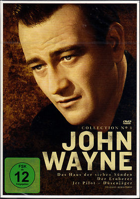 John Wayne Collection - Box 1 (3 Filme auf 3 DVD´s) - neu & ovp 