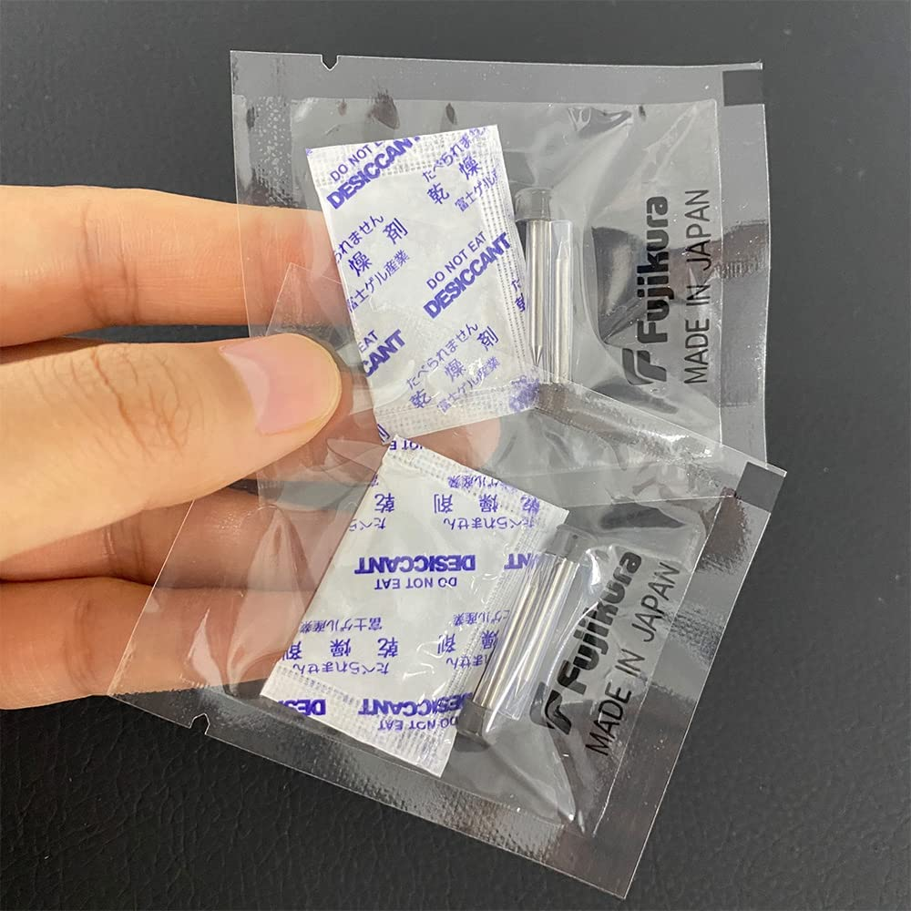 2 Pairs Fujikura ELCT2-20A Electrode – Compatible With FSM-17S 18S 50S 50R 60S 60R 70S 70R 80S 61S 62S, Tungsten Alloy, 4000 Discharges