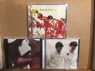 Santana - 3 CD Lot (All That I Am, Greatest Hits & Love Devotion Surrender)