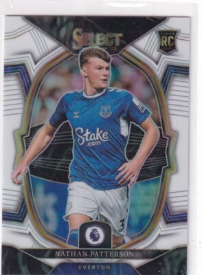 Panini 2022-23 Select Premier League No. 37 Nathan Patterson Rookie White 15/20