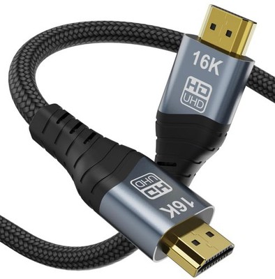 16K HDMI 2.2 Cable 8K 10K 3M 9.9FT High Speed 96Gbps 12Bit 16K60Hz 8K240Hz 4K...