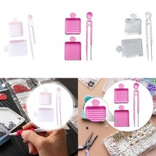 Kit di 3 mini perline da 2,6 mm con pinzette per progetti di artigianato