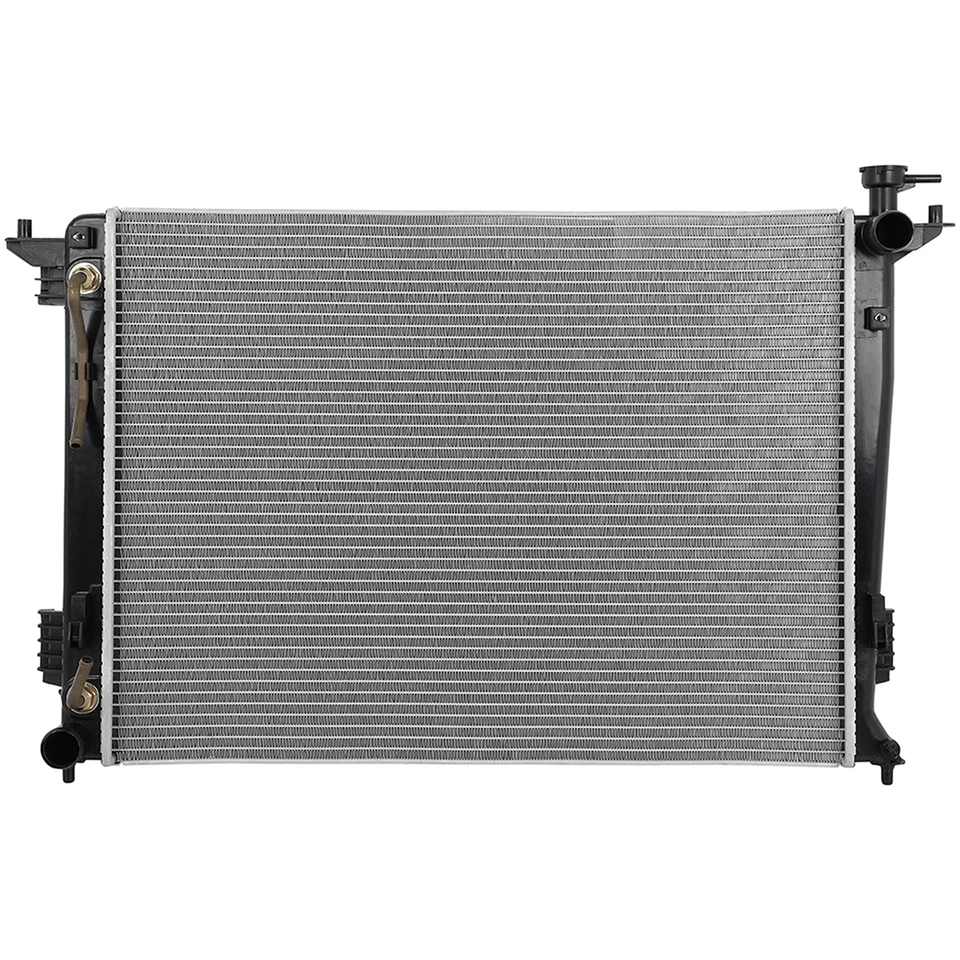 For 2010-2015 Hyundai Tucson Aluminium Radiator & AC Condenser Cooling Assembly - Image 3 of 4