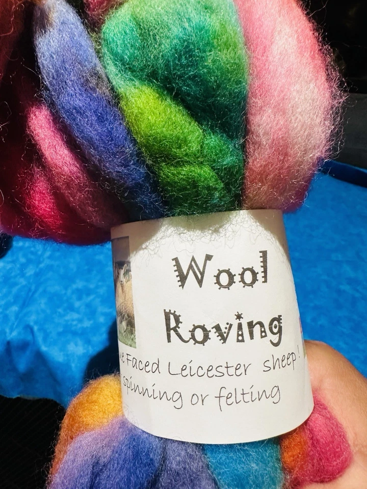 Wool Roving 4 Ounces From Dancing Leaf Farm - Image 4 of 4