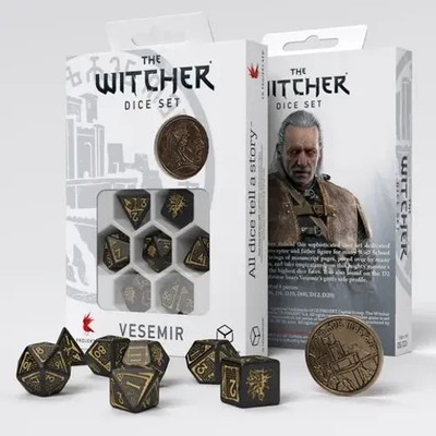 The Witcher Dice Set. Vesemir - The Sword Master | Q-Workshop