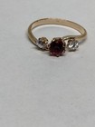 Small Ruby 14k Gold Filled Ring — photo 1