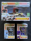 Funko Pop! Rides Batman Classic TV Batmobile #01 Exclusive + Mr Freeze & Batgirl