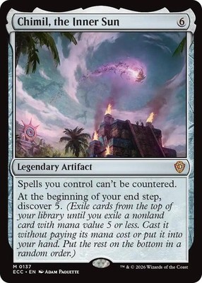 1x Chimil, the Inner Sun - Commander: Lorwyn Eclipsed - NM  -  MTG