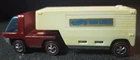 Hot Wheels 1969 Redline Van Lines Heavyweights Hong Kong BURGUNDY cab WHITE