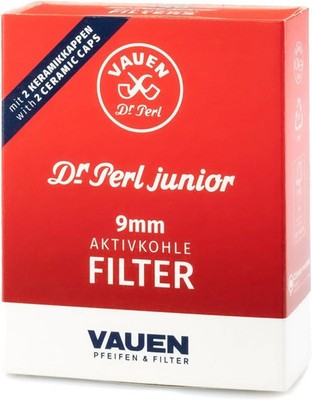 40 Filters X 9Mm Charcoal Pipe Filter Dr. Perl Junior