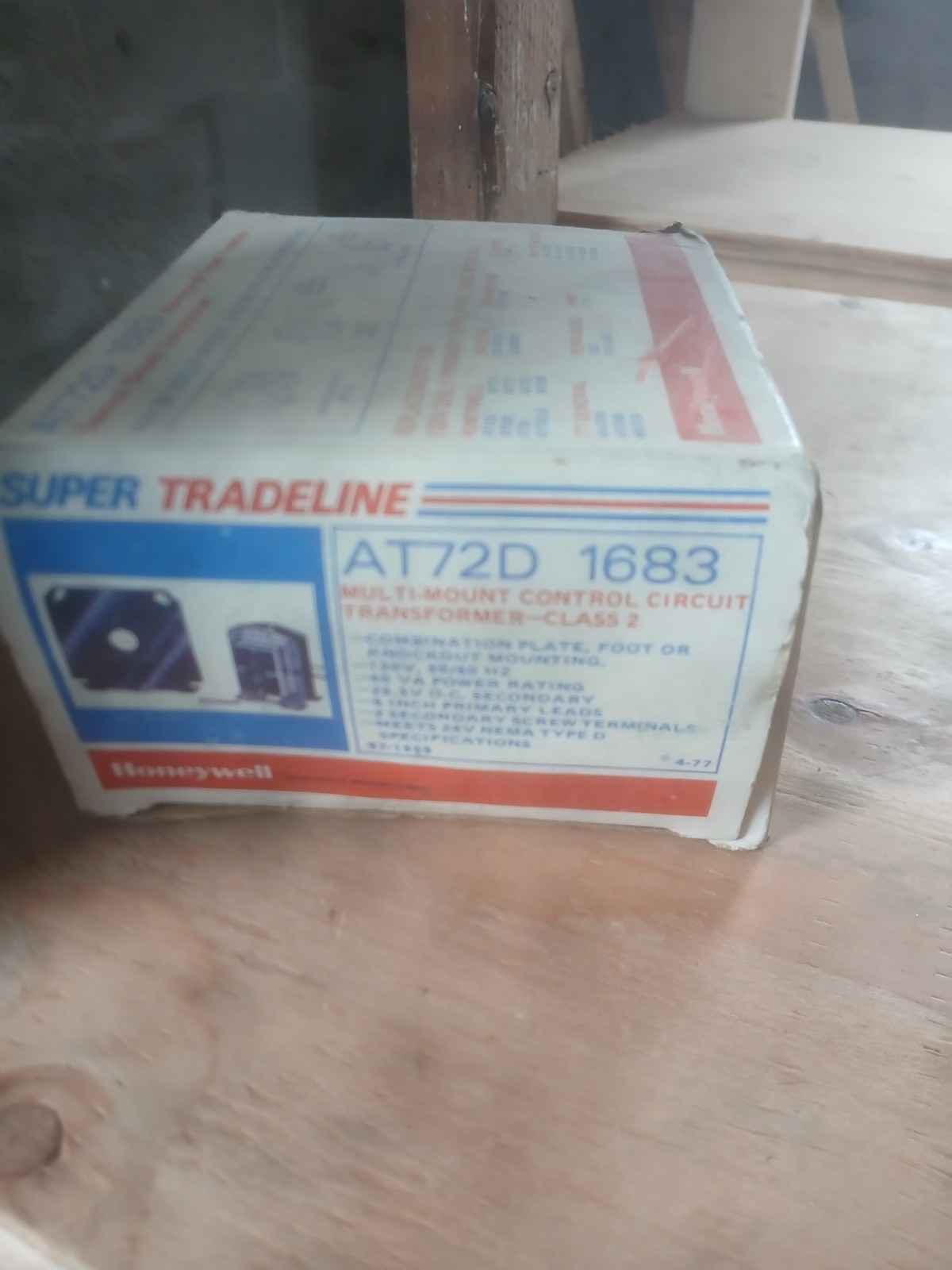 New HONEYWELL AT72D1683 / AT72D 1683 Transformer