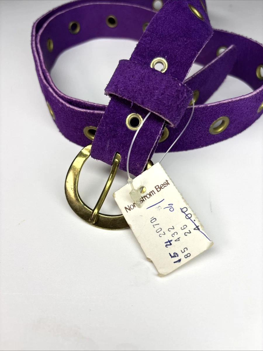 Purple Suede Belts for Women for sale | eBay display picture 1