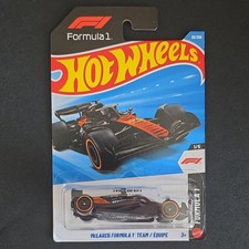 Hot Wheels F1 2024 McLaren Formula 1 Team Lando Norris 1:64 Diecast JJH95
