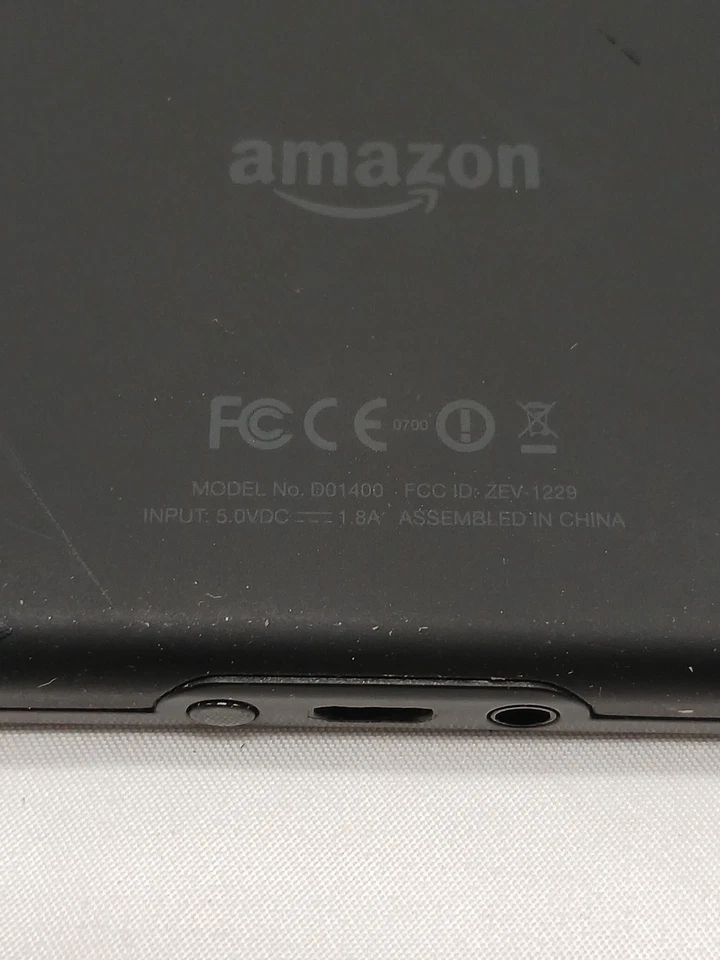 Amazon Kindle Fire 7" 1st Generation Black Model D01400, 8GB Tested & Works - Image 4 of 4