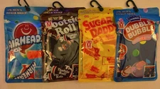 4 Pairs Men's Boxer Briefs M (32-34) Tootsie Roll, Airheads, Sugar Daddy & DB 