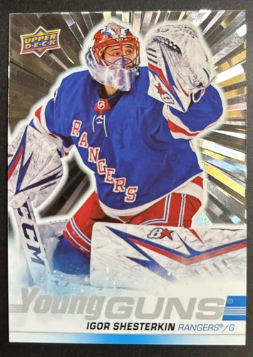 2025-26 Upper Deck Young Guns Outburst Retro Igor Shesterkin #OR-18