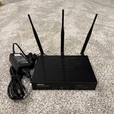 DELL SonicWall TZ300 W Firewall Router with antennas and power supply