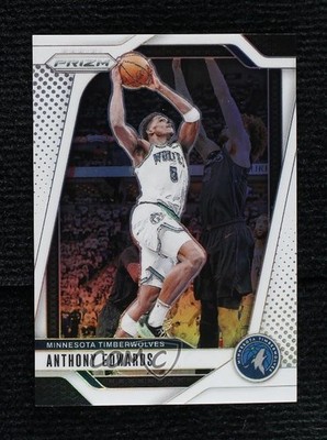 2024-25 Panini Prizm White Prizm 123/175 Anthony Edwards #100 0g4t