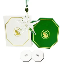5691172 Authentic Swarovski Crystal 2025 Christmas Large Ornament Annual Edition