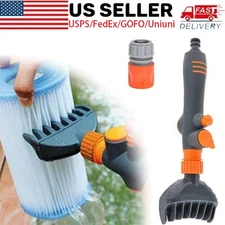 Pool Filter Cartridge Cleaner Water Wand Brush Handheld Tub Spa Cleaning Tool