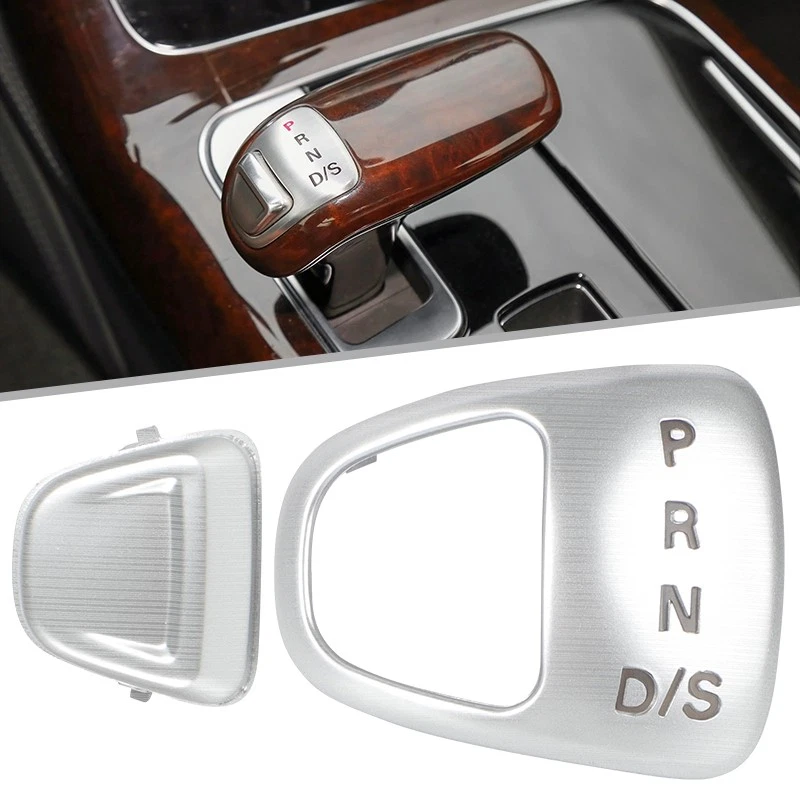 Cubierta de interruptor de perilla de cambio de marchas LHD apta para Audi A8 Quattro 2011-2017 S8 2013-2016 Foto 2 de 4