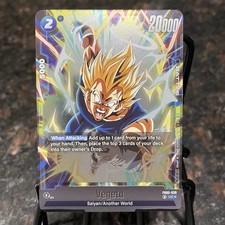 Super Saiyan Vegeta FB05-039 Alternate Art Foil Dragon Ball Super Card Game  NM