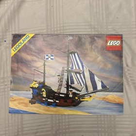 Vintage Lego 6274 Pirates Caribbean Clipper Ship Complete With Manual 