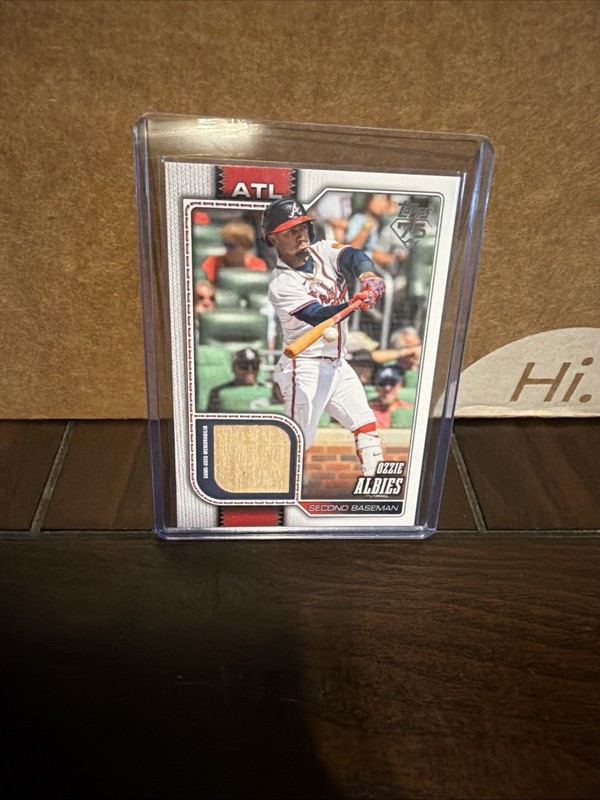 2026 Topps 2   GAME-USED  RELIC  OZZIE ALBIES!