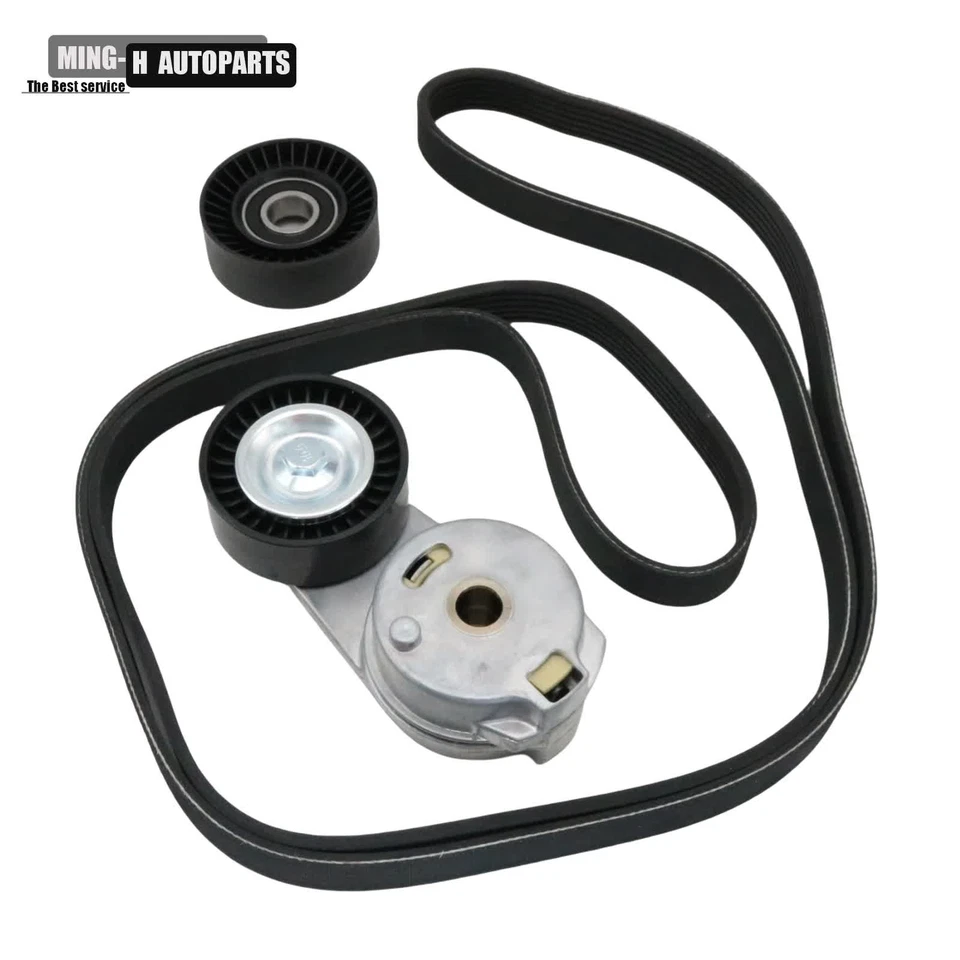 Kit de polea tensora de correa serpentina para 12-14 300 Challenger Durango 6,4 L V8 Foto 4 de 4