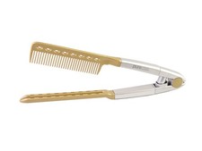 PURECODE Hair Straightening Styling Luxe Comb, Detangles Hair for Flat Iron -...