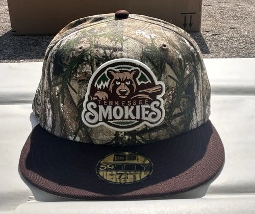 New Era 59Fifty Tennessee Smokies Real Tree 7 1/4 NWT Hat Club Myfitteds