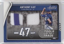 2022 Panini Absolute Tools of the Trade 2 Swatch Retail 43/99 Anthony Kay c2a