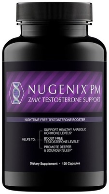 PM ZMA - Nighttime Free Testosterone Booster and Sleep Support, 120 Count