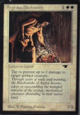 Argivian Blacksmith - Antiquities: #2, Magic: The Gathering Lp C329