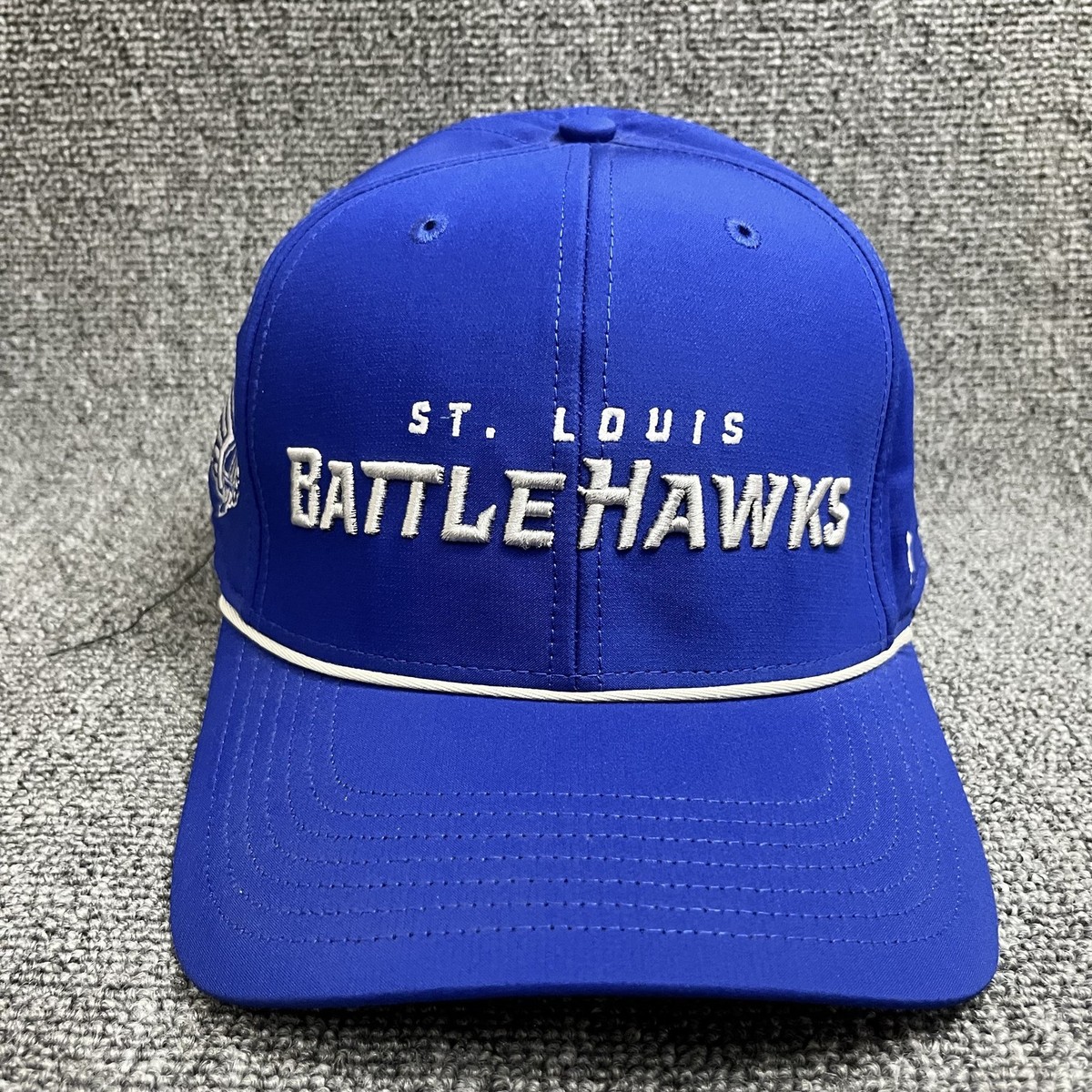 '47 Brand St. Louis Battlehawks XFL Hitch Rope Snapback Hat Royal Blue New