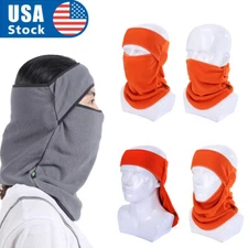 Winter Fleece Full Face Mask Ski Balaclava Neck Gaiter Windproof Scarf Warm Hat