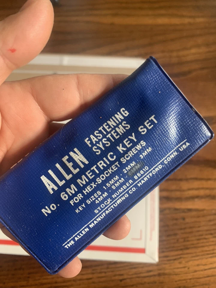 Allen Fastening Systems | Metric Key Set | No. 6 M  (5 PCS ) - Image 2 of 4