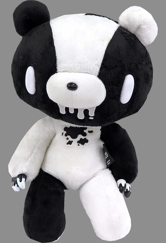Gloomy Bear Plush Crazy Monotone White Chax GP XL Size 48cm Gloomy Bear Plush Crazy Monotone White Chax GP XL Size 48cm