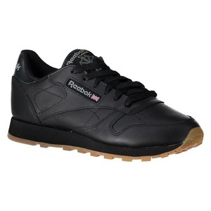 reebok classic leather mujer negro