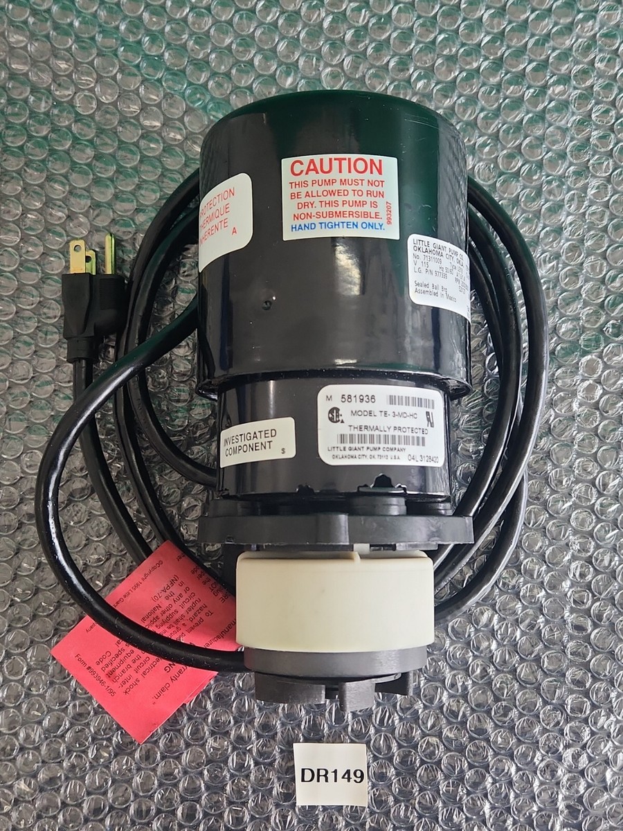 ?️ Little Giant Model TE-3-MD-HC Magnetic Drive Pump 581936 