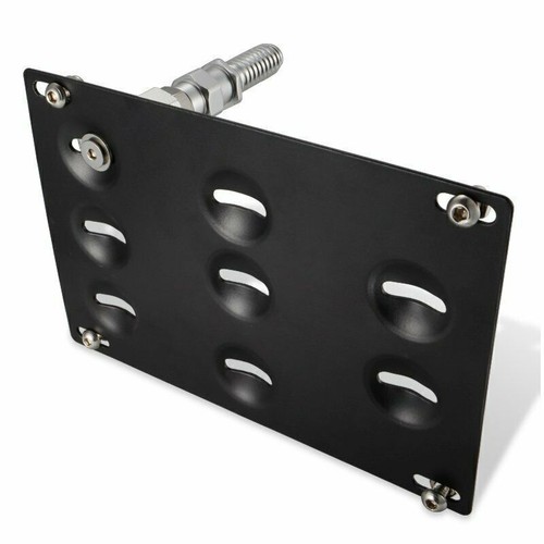 Front Bumper Tow Hook License Plate Holder Bracket Kit for RX Series 2012-2018 - Picture 7 of 11