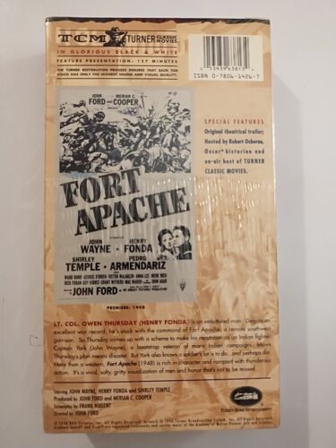 Fort Apache - John Wayne (VHS) **Buy 2 Get 1 Free** - Picture 2 of 2
