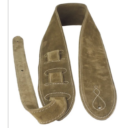 Leathergraft COMFY 2.5" Wide Suede Adjustable Guitar Straps choice of 3 Colours - Picture 4 of 4