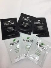 (6 ) boscia Purity Cleansing Gel & Black Hydration Gel Sample Pack Travel
