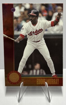 Eddie Murray 1996 Leaf Bronze Press Proof CARD#102 HOF!