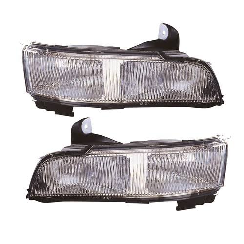 Left Driver Right Passenger Fog Lights For 06-11 Cadillac DTS CAPA Certified