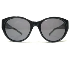 Esprit Sunglasses ET17801 COLOR-538 Black Tortoise Round Frames w/ Gray Lenses