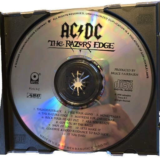 AC/DC The Razor's Edge 1990 ATCO Records 75679141323 | eBay
