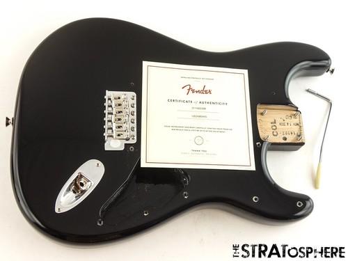 Fender American Performer Stratocaster Strat BODY + HARDWARE Black - Picture 2 of 3