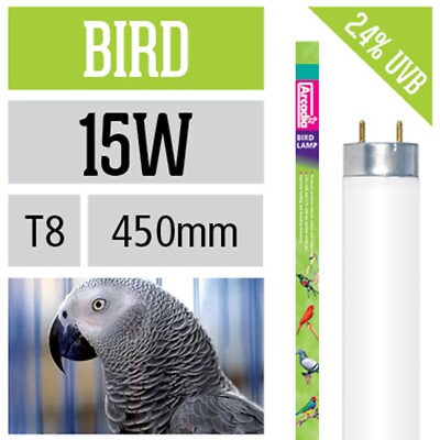 Arcadia Leuchtstofflampe Vogel Bird Lampe 15 Watt G13 2,4% Neonröhre Leuchte